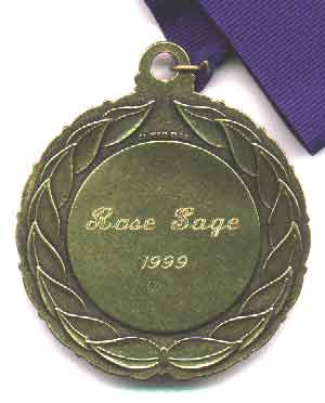 Back of medal